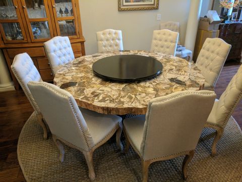 Mastering the Art of Round Dining Tables with Lazy Susans